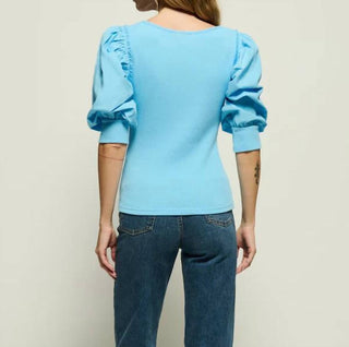 Nation Ltd - Corynn Puffed Sleeve Top