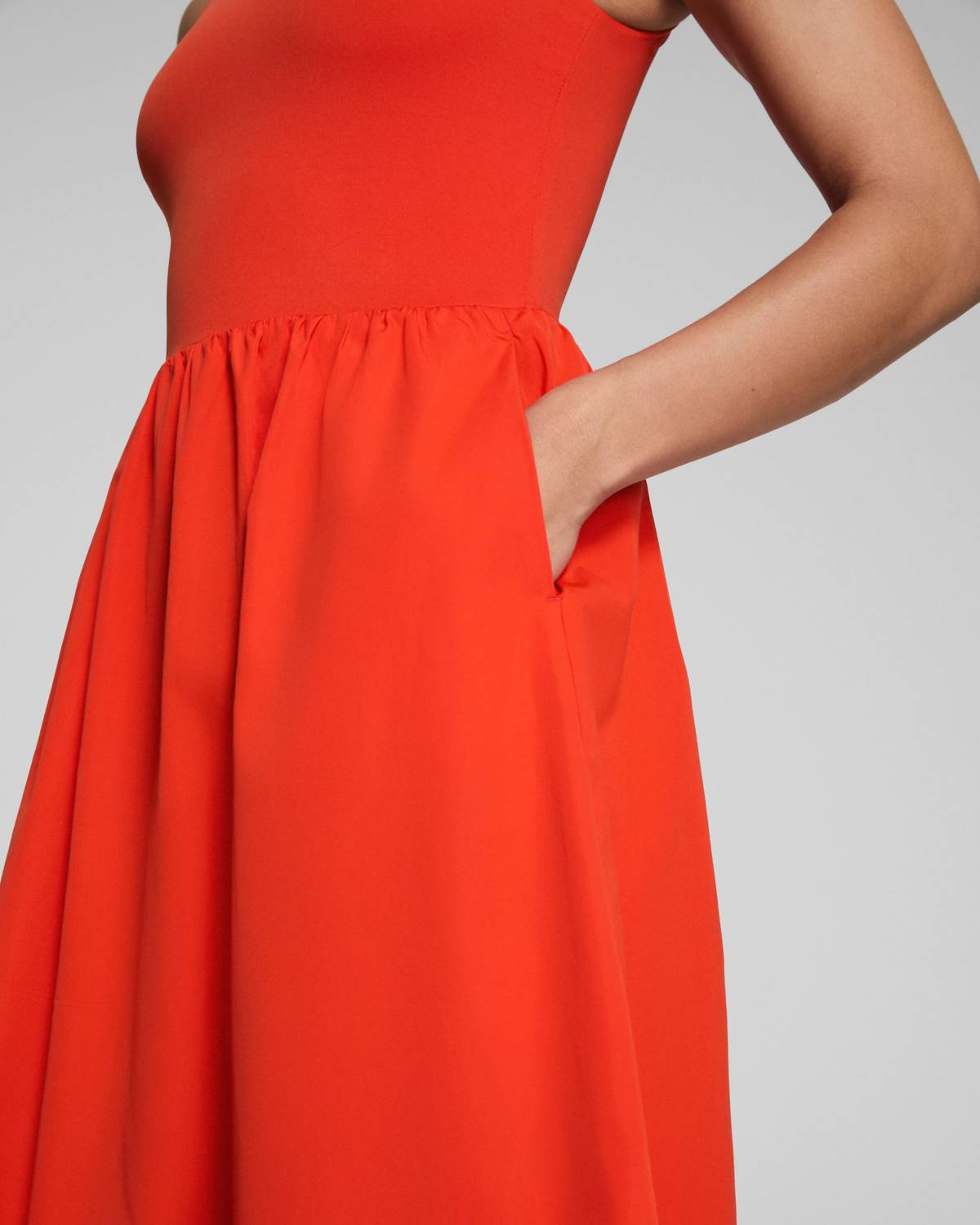 Spanx - Jersey Scoop Neck Tank Midi Dress