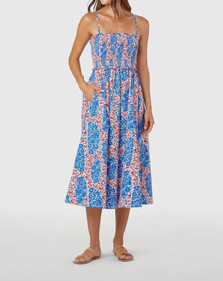 Livro - Smocked Midi Dress