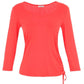 Dolcezza - Women's Ruched Side Tie Top
