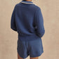 Varley - Morwenna Half Zip Knit Top