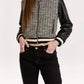 Another Love - Janel Coco Tweed Bomber Jacket