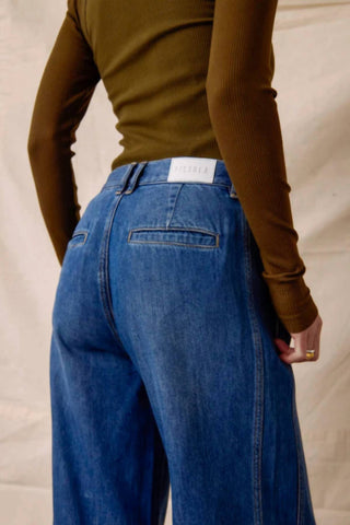 Pistola - Jadyn Low Slung Palazzo Jean