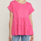 Entro - Short Sleeve Tiered Tunic