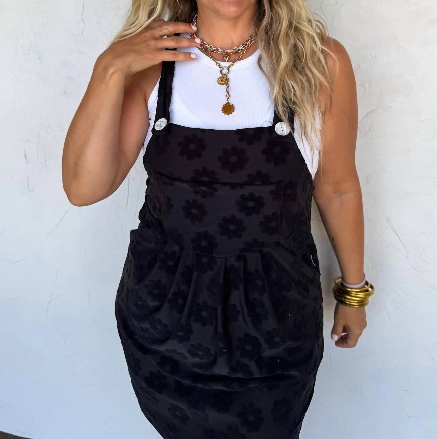 Blakeley - Flower Overall Dress