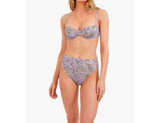Tory Burch - Garden Medallion Printed Underwire Bikini Top