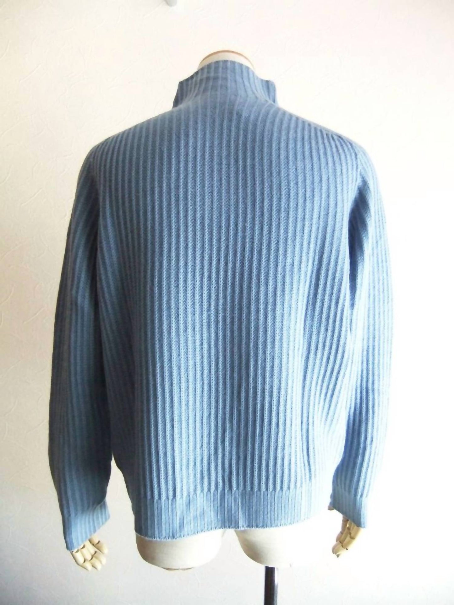 A Trip In A Bag - Men's Foggy Mock Bottleneck Sweater