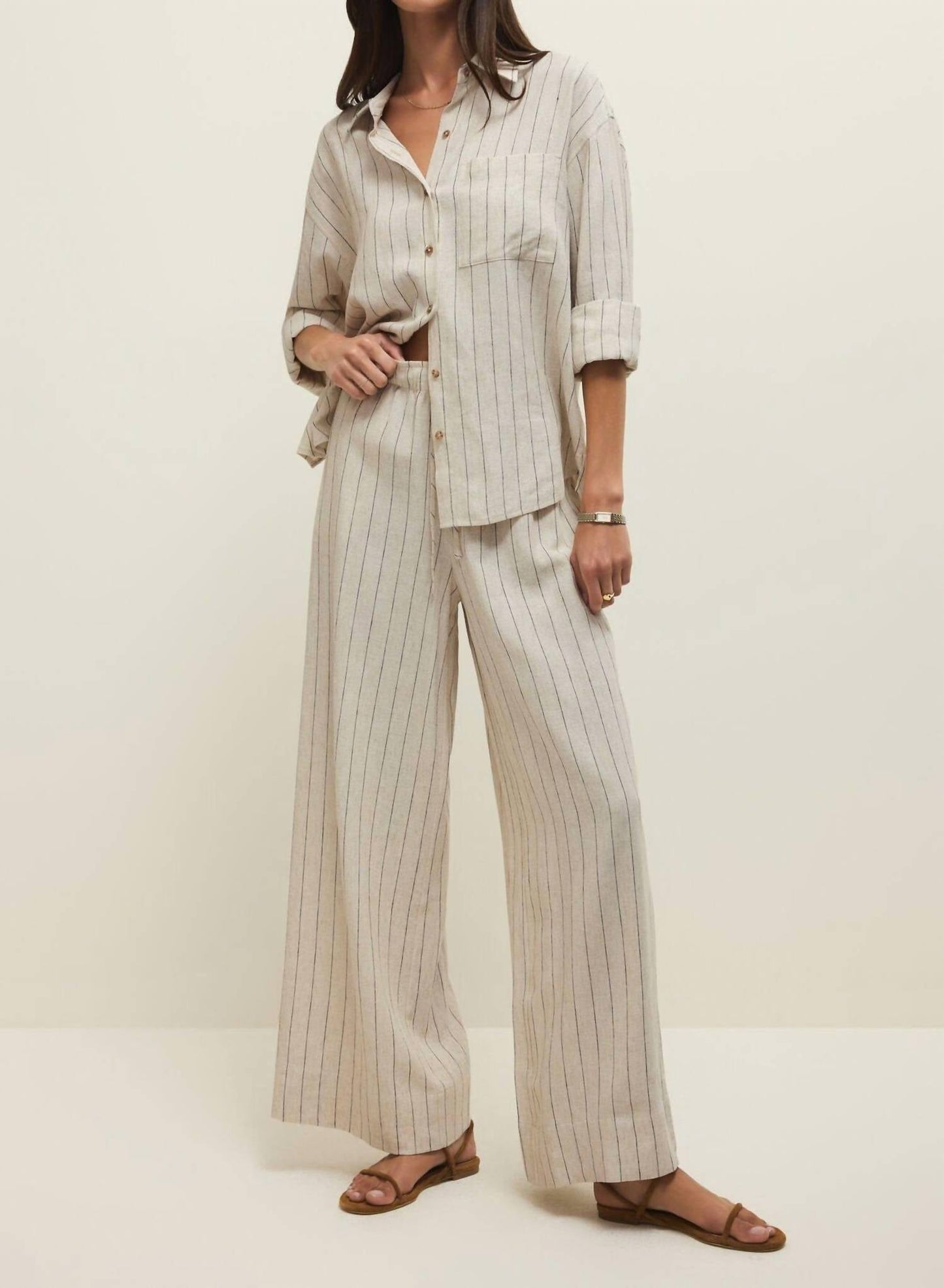 Z Supply - Alfie Striped Button Up Top