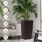 30 in Tall Large Flower Pot Planter with Self-Watering Drainage Holes