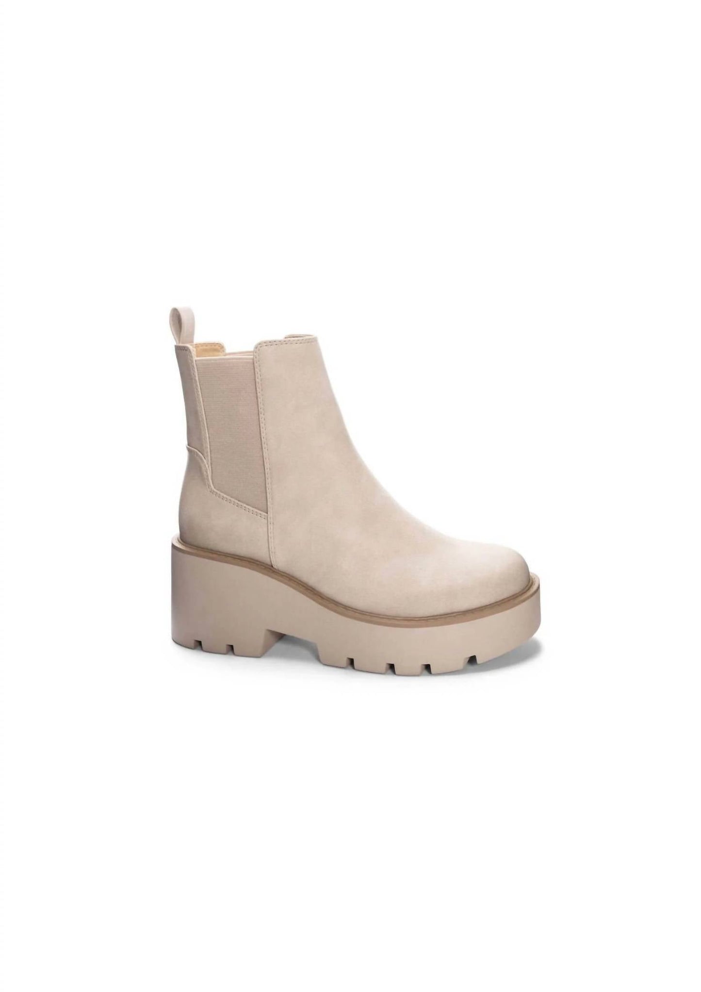Chinese Laundry - Women's Pull On Chunky Heeled Bootie
