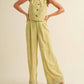 &Merci - Taylor Embroidered Vest And Pants Set