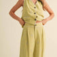 &Merci - Taylor Embroidered Vest And Pants Set