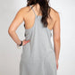 Bluivy - Knit Mini Dress With Built-in-shorts