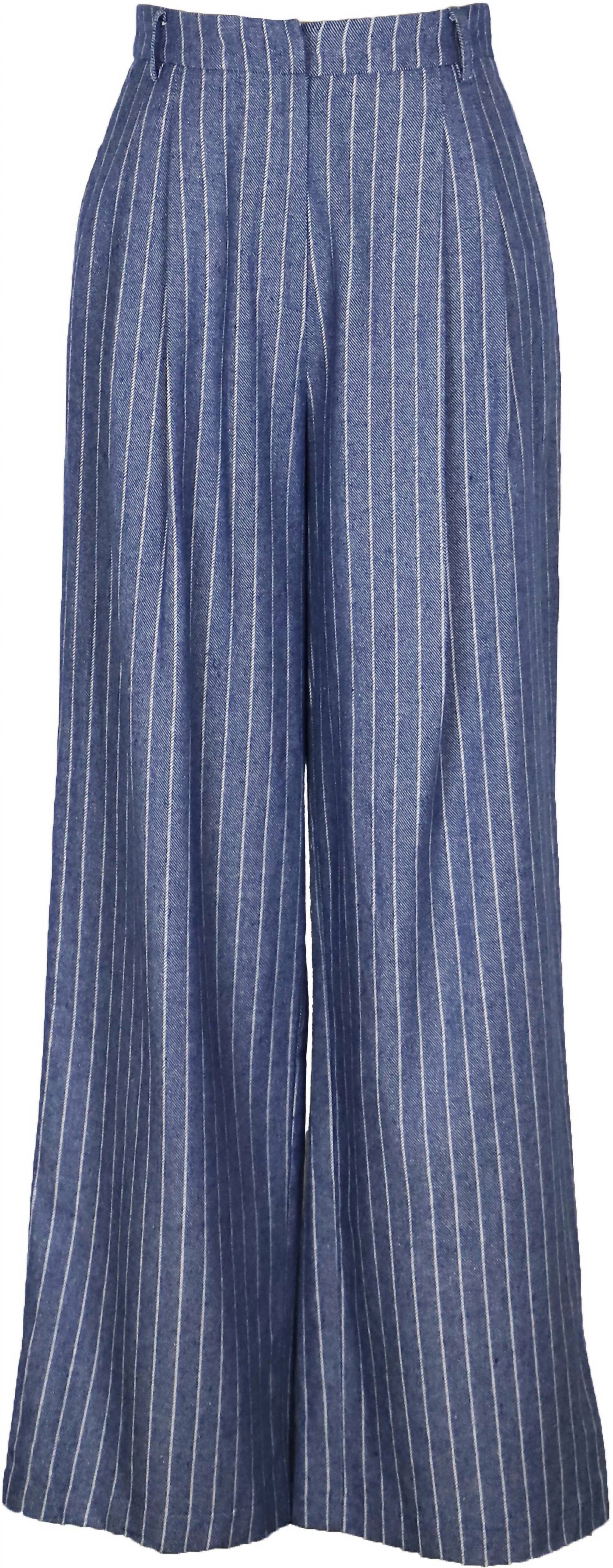 Lucy Paris - Bridget Striped Wide Leg Pants