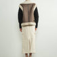 Aaron & Amber - Faux Leather Tabbed Collar Vest