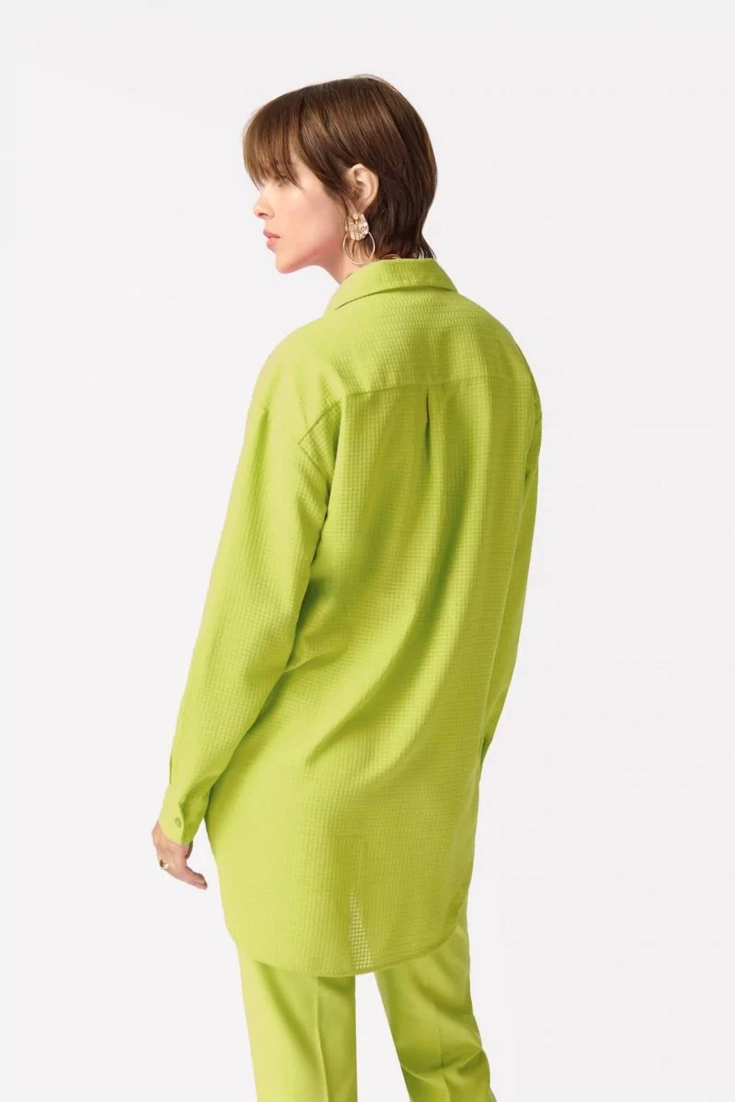 Joseph Ribkoff - Long Textured Woven High-Low Blouse