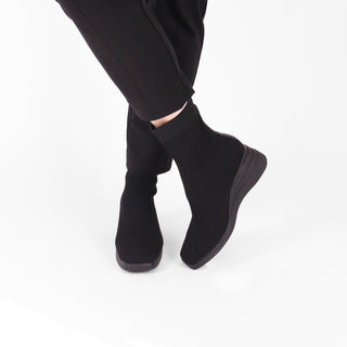 Bussola - Sophie Nero Knit Boots
