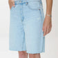 Pistola - Nolan Relaxed Straight Cut Off Denim Shorts