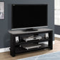 TV Stand, Console, Media Entertainment Center, 3 Storage Shelves