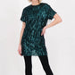 Gabby Isabella - Sequin Fringed Mini Dress