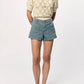 Another Love - Carlisle High Waist Patch Pocket Shorts