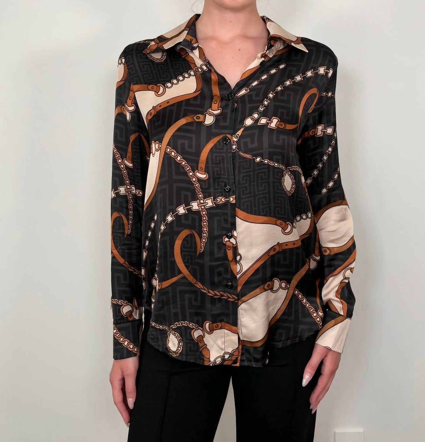 Astrid - Button-down Woven Shirt