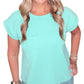 Entro - French Terry Textured Top