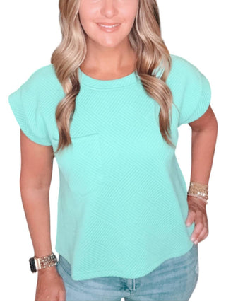 Entro - French Terry Textured Top