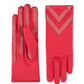 Isotoner - Women’s Smartdri Chevron Touchscreen Gloves