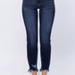 Judy Blue - Mid Rise Destroyed Slim Fit Jeans
