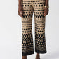 Joseph Ribkoff - Geometric Pull On Wide Leg Pants