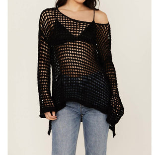 Pol - Style And America Crochet Sweater