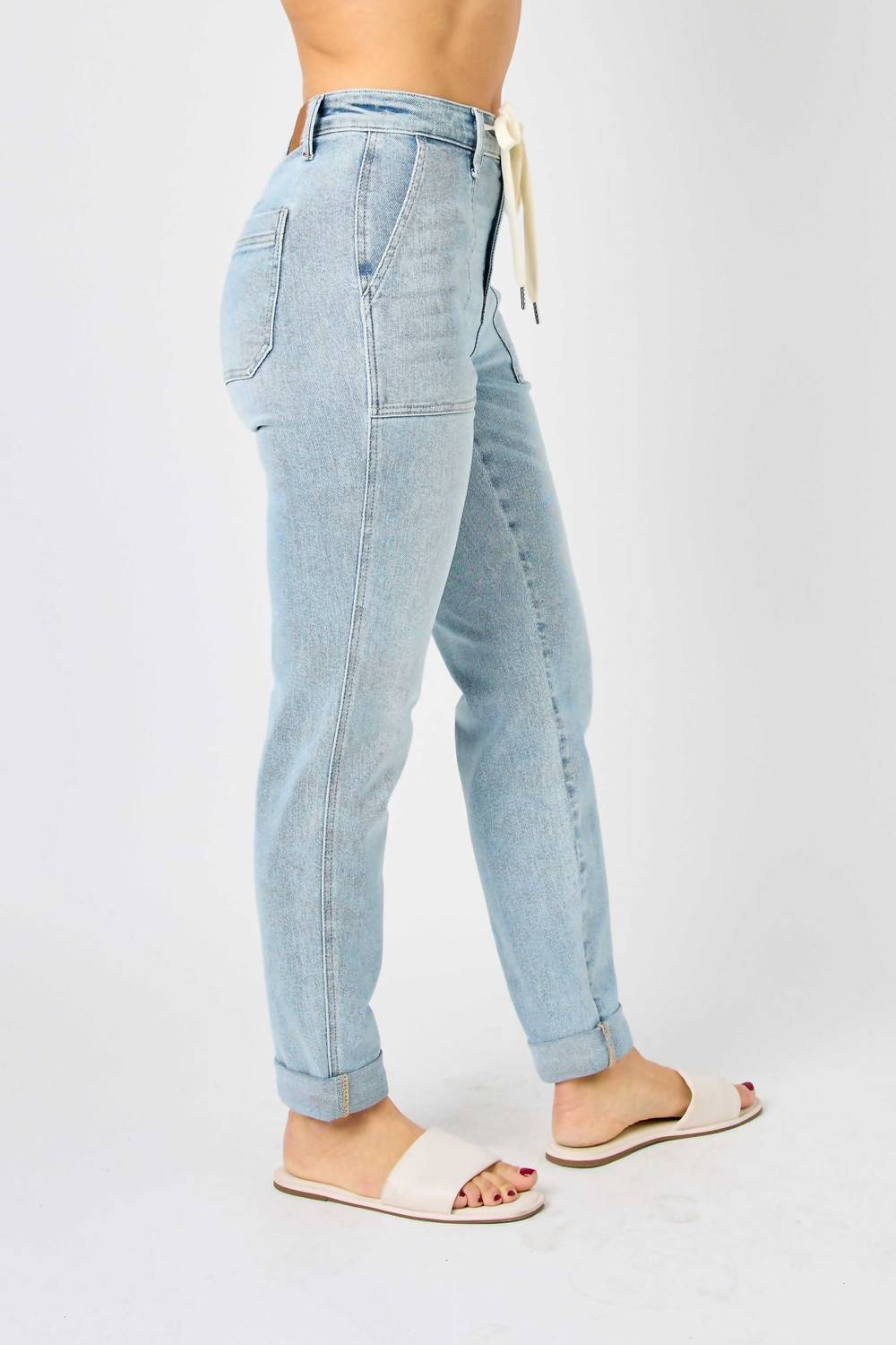 Judy Blue - High Waist Vintage Jogger Pants