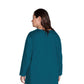 On The Plus Side - Jersey Long Sleeve V-Neck Tee - Plus