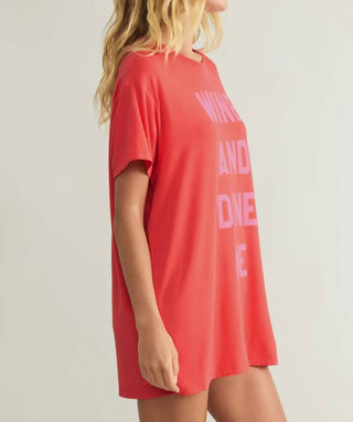 Z Supply - Wine & Dine Me Night Shirt