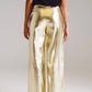 Q2 - Metallic Straight Leg Pants