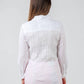 Cino - Daisy Embroidered Shirt