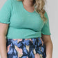 Tanya Taylor - Molly Short Sleeve Knit Top - Plus
