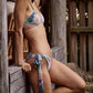 Free People - free-est Renee Lurex Printed Bikini Bottoms