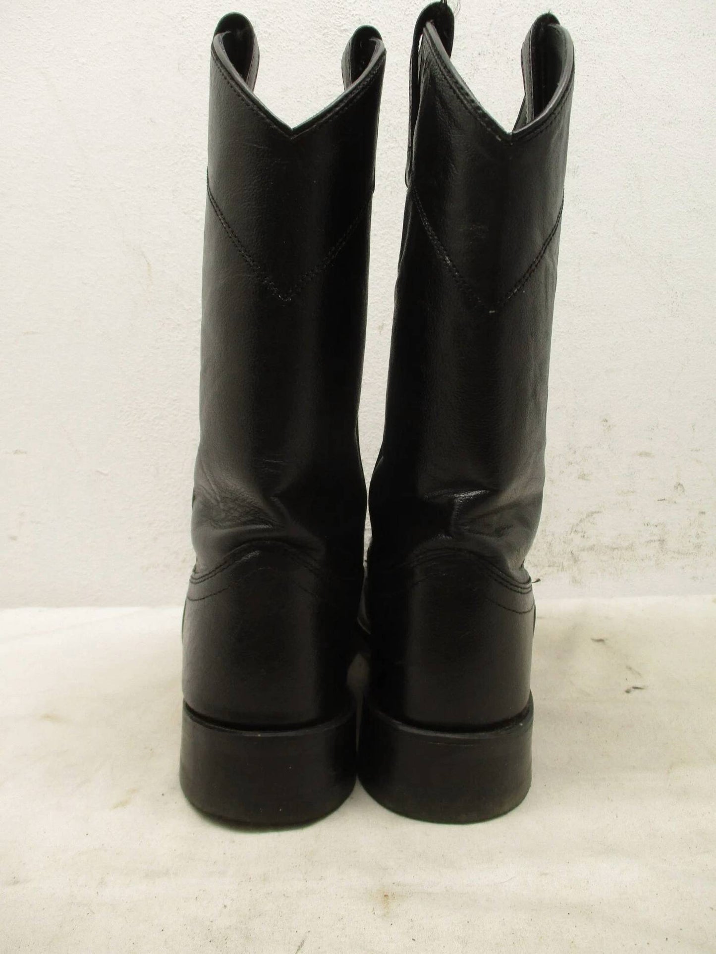 Old West - Women's Leather Roper Style Cowboy Boots