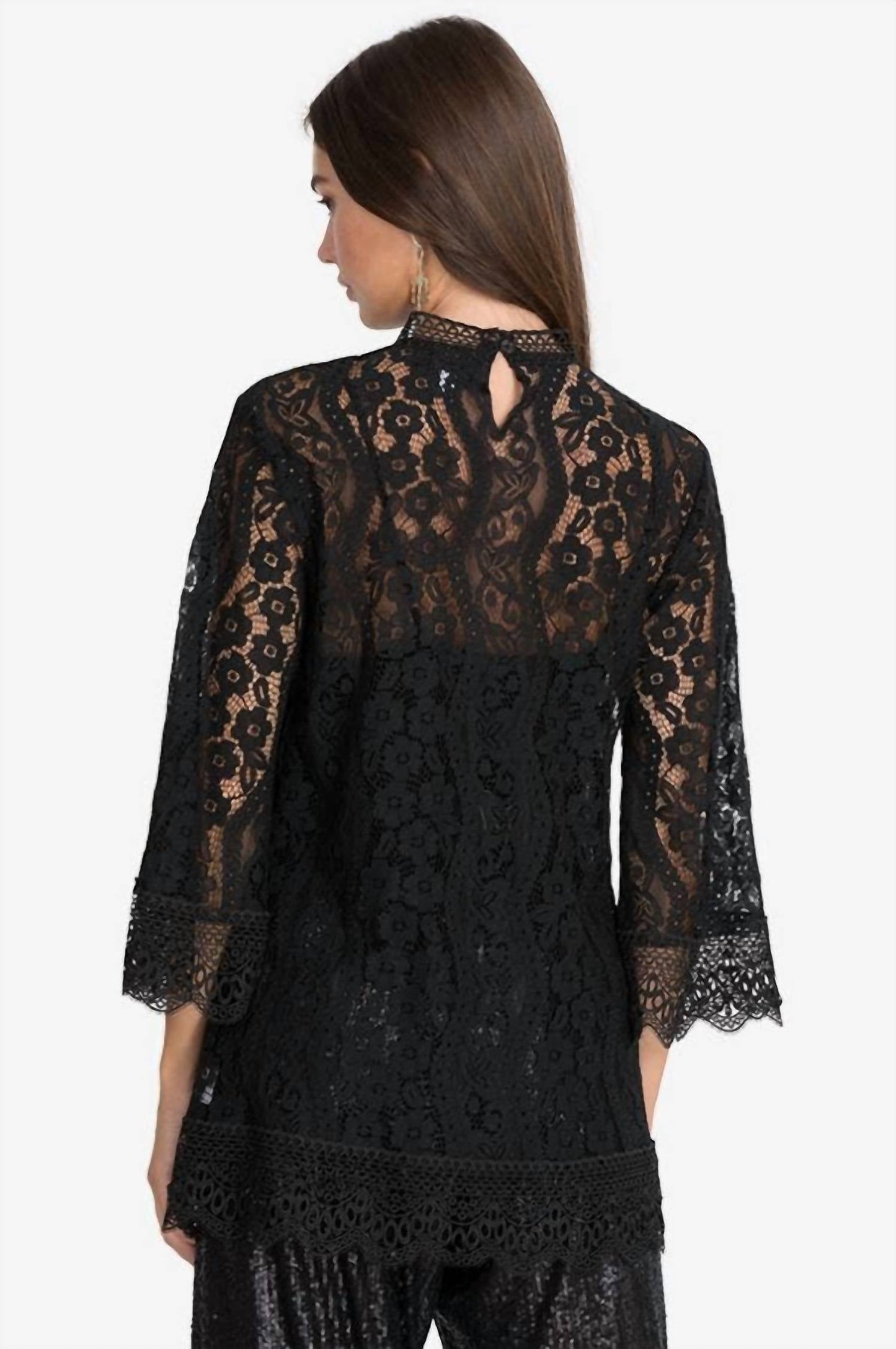Johnny Was - STARLET LACE BLOUSE (SLIP)