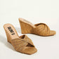 Silent D - Women's Katia Raffia Wedge Sandal