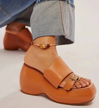 Free People - Women's Mila Minimal Wedge Sandals