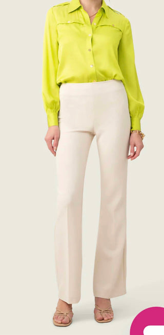 Trina Turk - cream chimayo pant