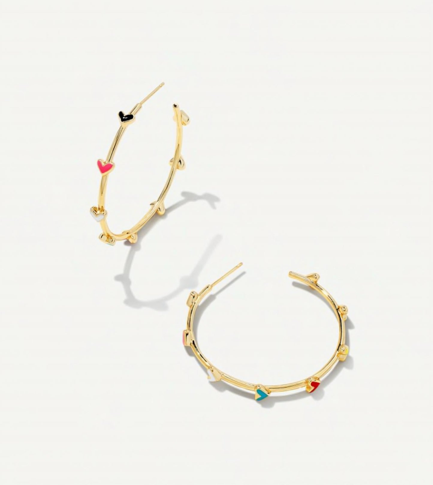 Kendra Scott - Women's Haven Heart Hoop Earrings