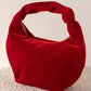 Shiraleah - Women's Chrissy Knotted Velvet Handle Bag