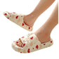 Judson & Co. - Heart Print Pillow Cushion Slides