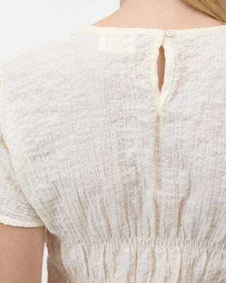 Closed - Crinkle Short Sleeve Top