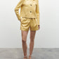 Arma - Yulia Lamb Butter Leather Shorts
