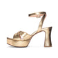 Chinese Laundry - Women's Theena Platform Vegan Leather Disco Ankle Strap Sandal